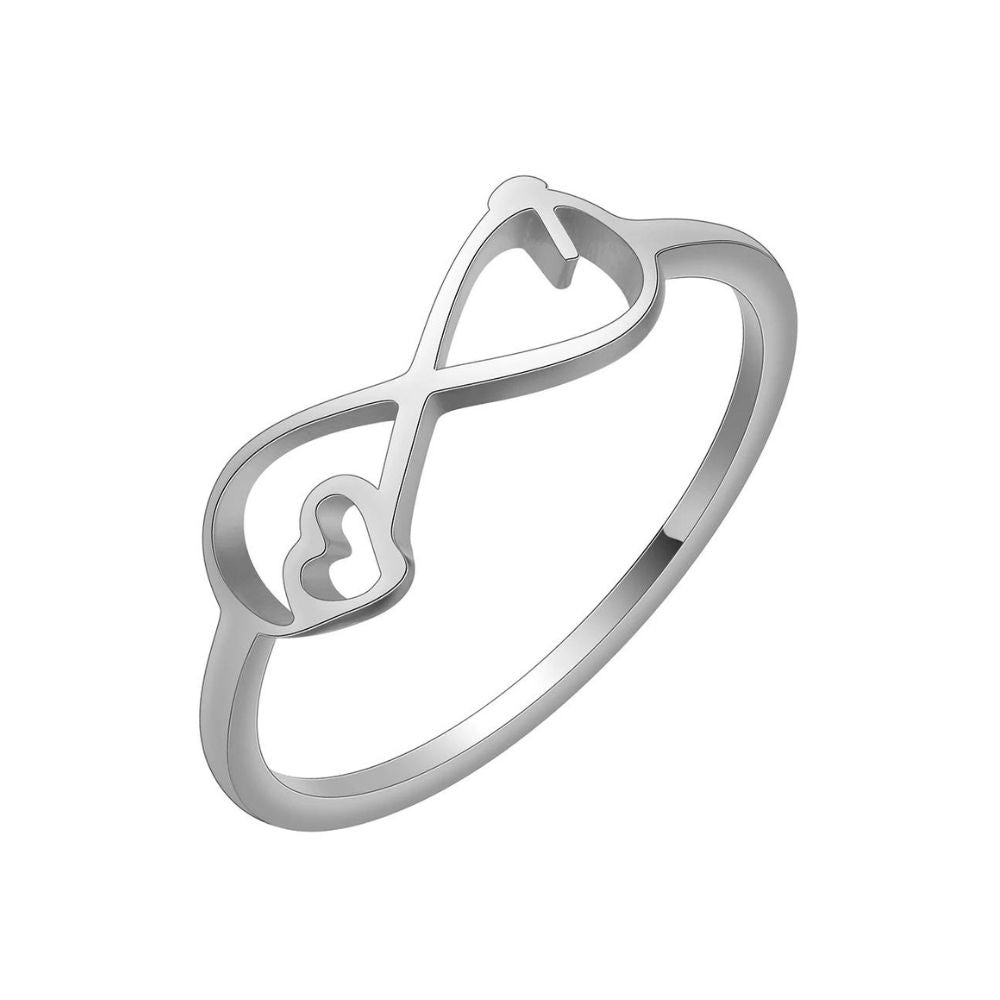 bague infini argent