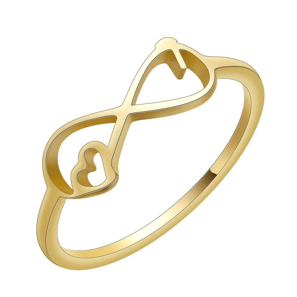 bague infini or jaune