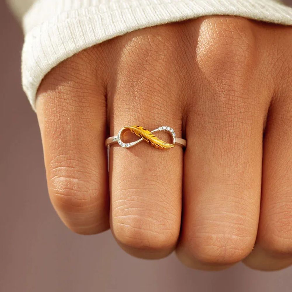 bague argenté ajustable
