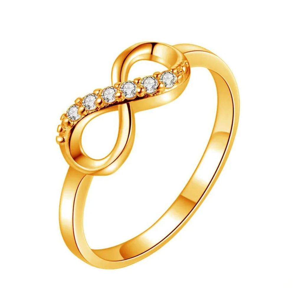 Bague Infini Mère Fille or