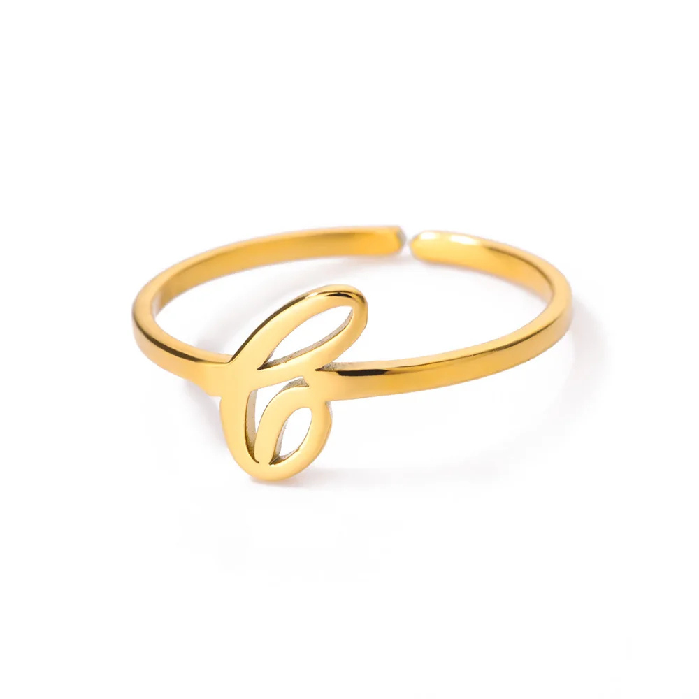 Bague Initiale C Femme