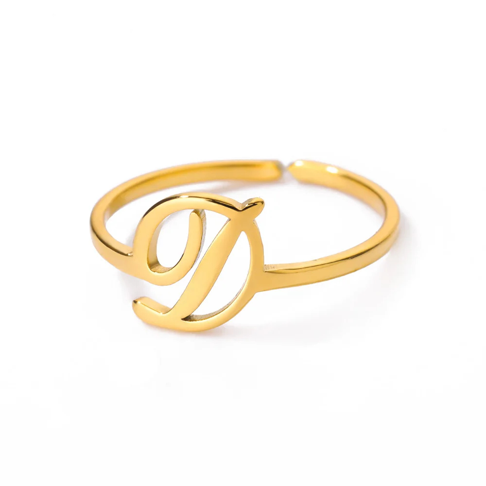 Bague Initiale D Femme