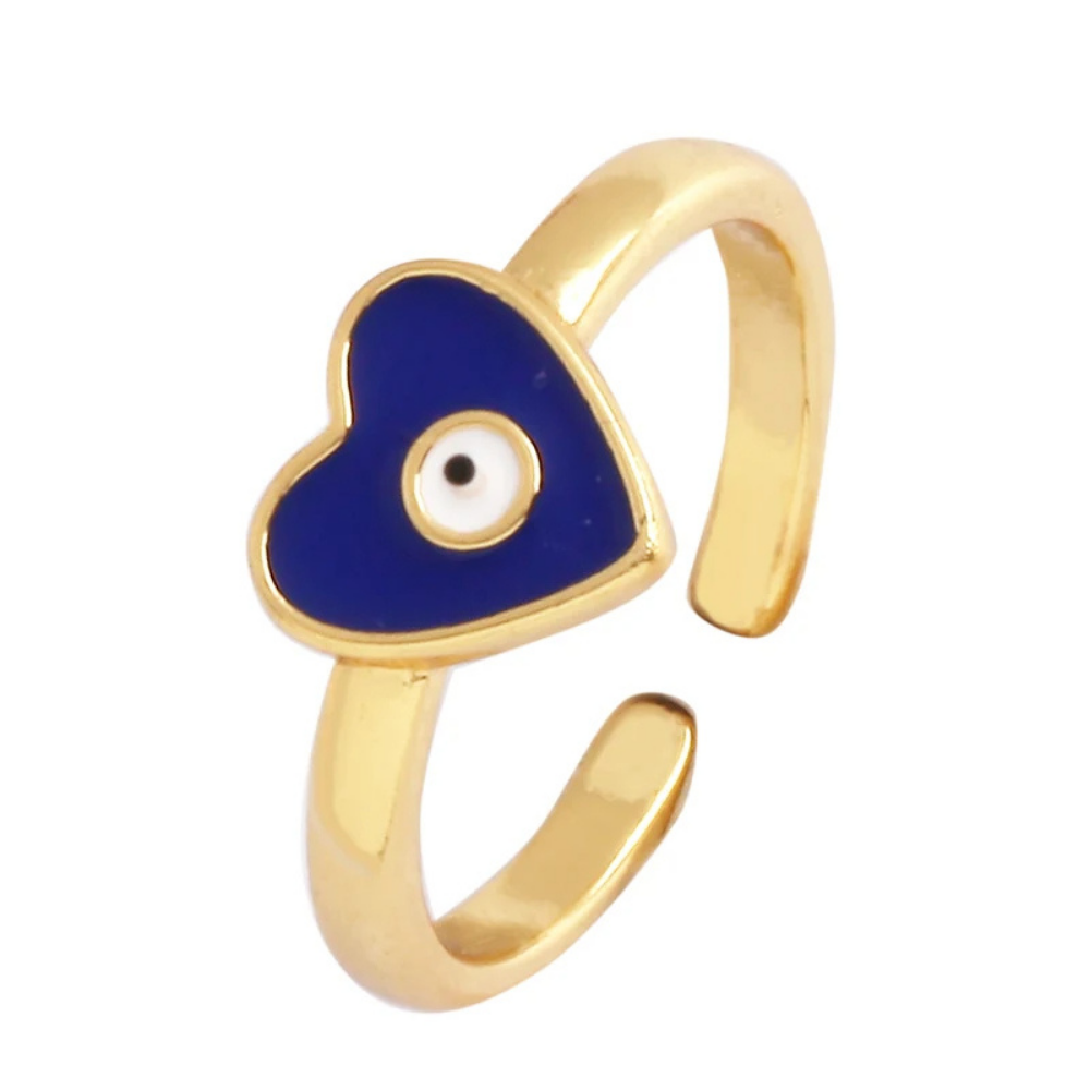 Bague Cœur Œil Grec