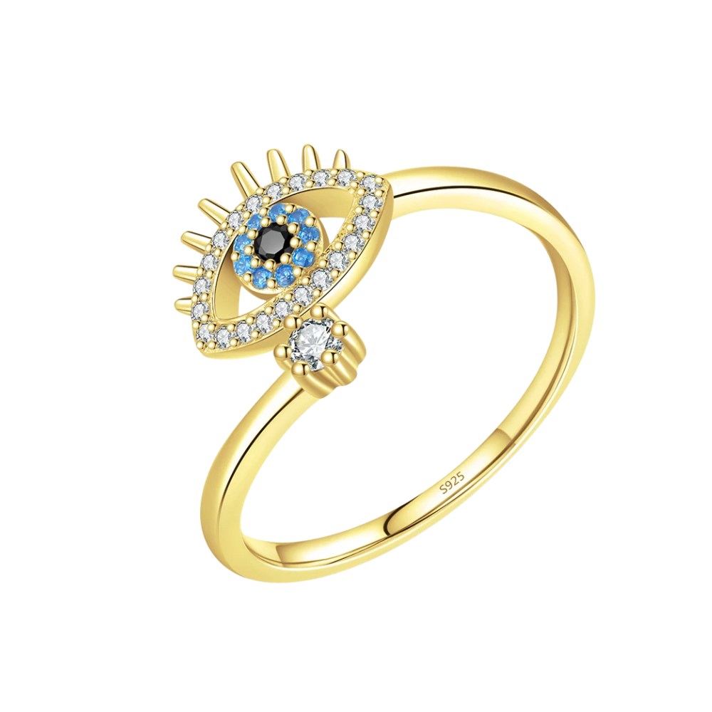 Bague Œil Plaqué Or