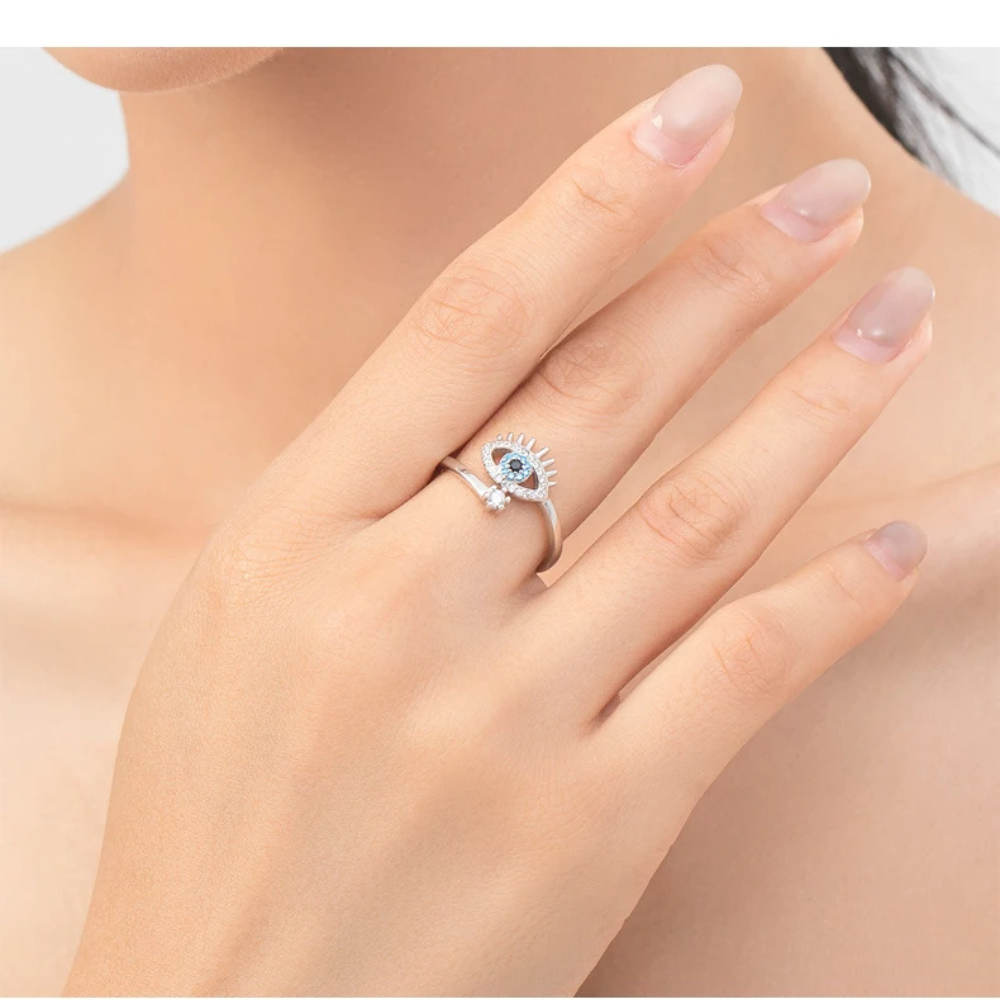 Bague Œil Argent