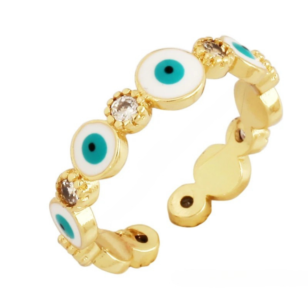 Bague Œil Protecteur Femme