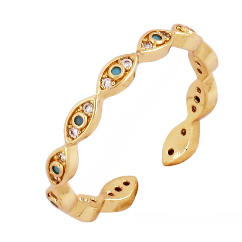 Bague Œil Strass