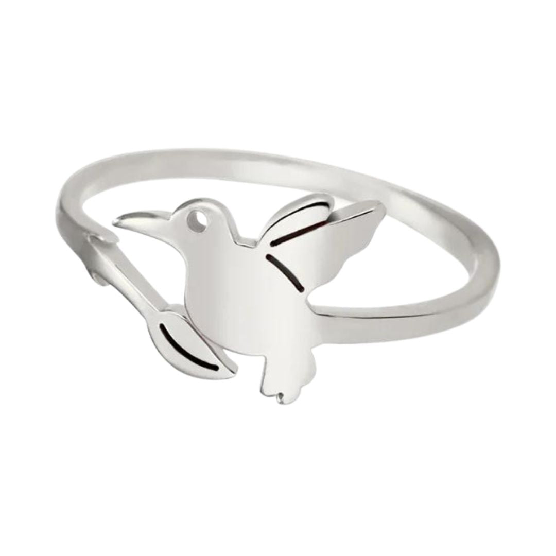 Bague Motif Oiseau argent