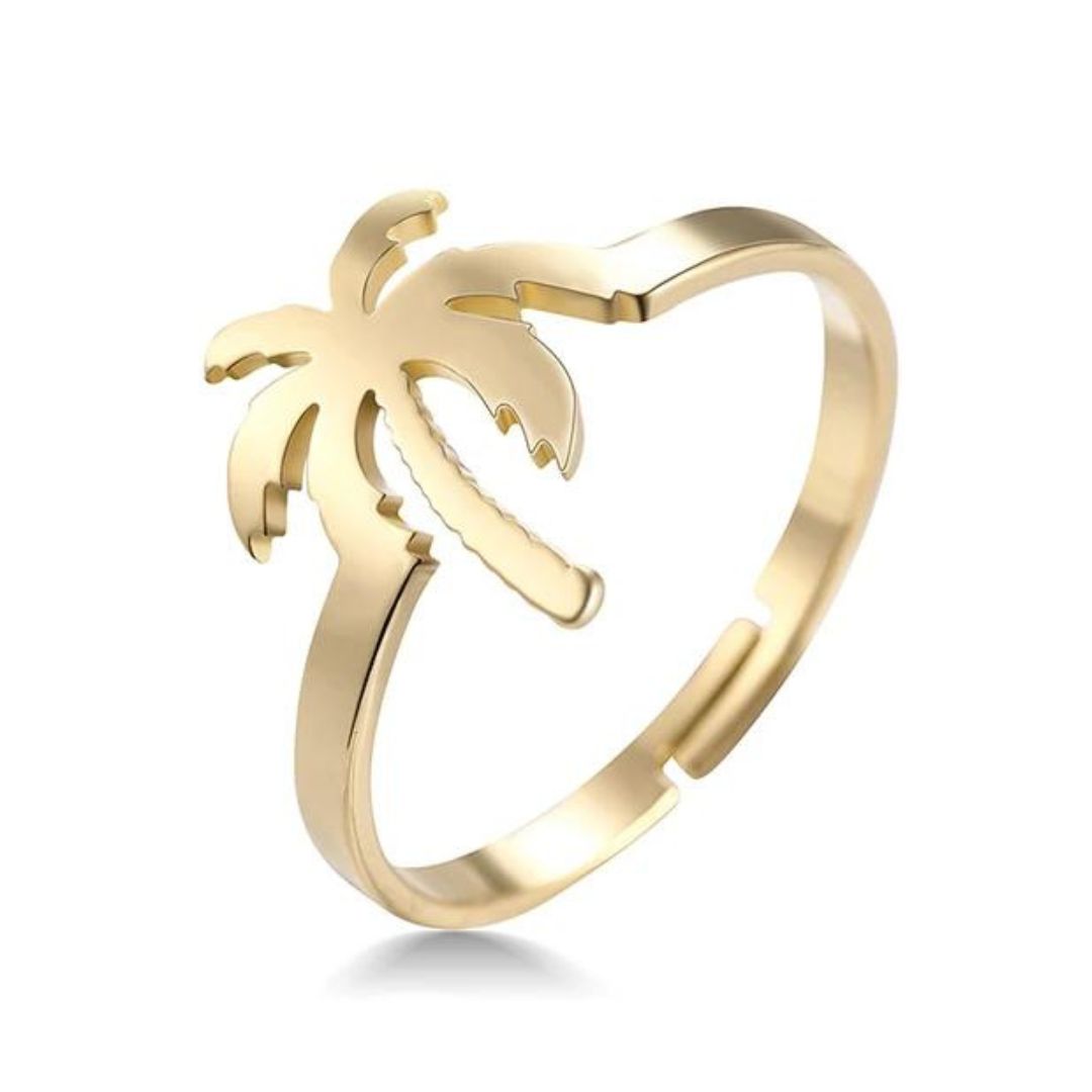 Bague Palmier or