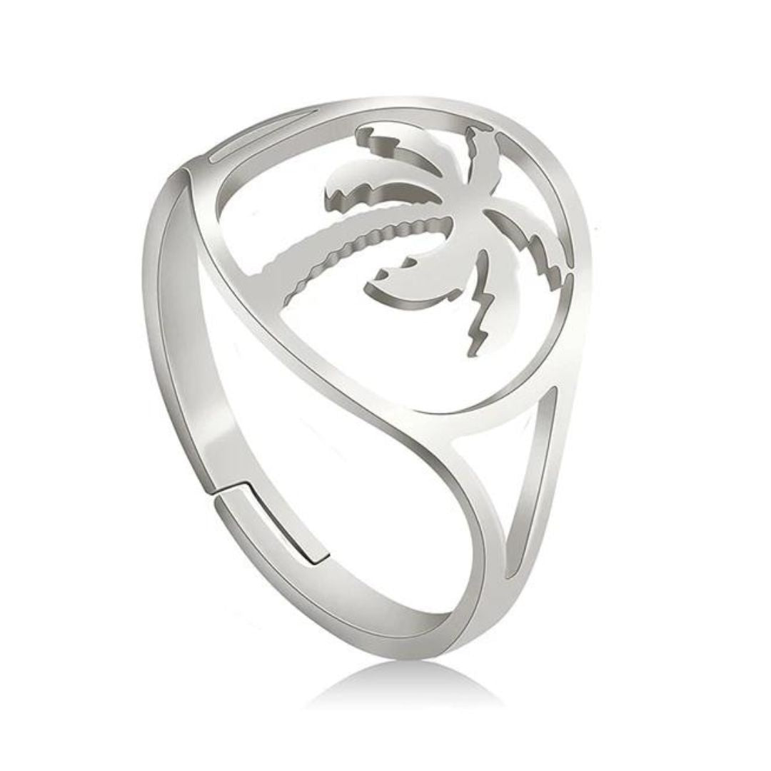 Bague avec Palmier