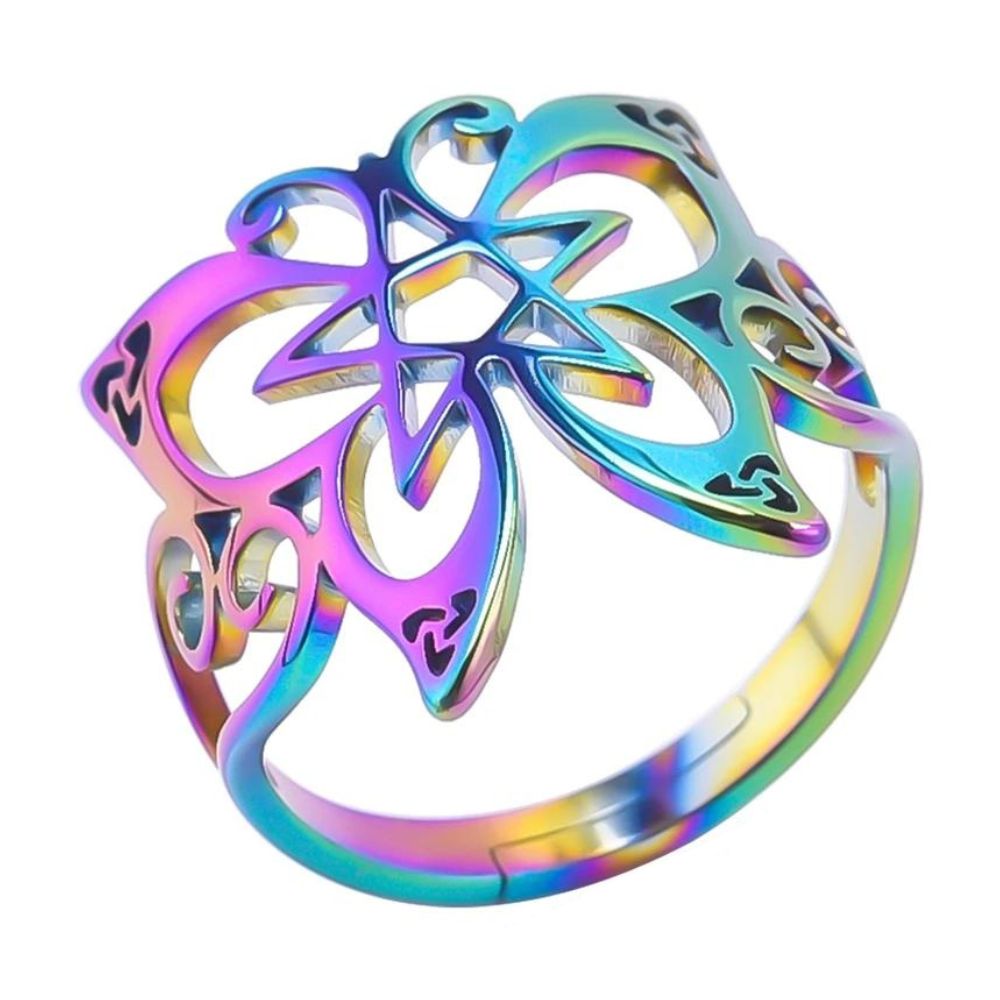 Bague Papillon Acier