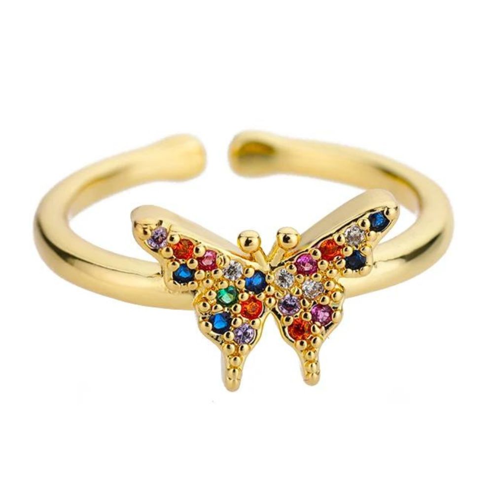 Bague Papillon Couleurs