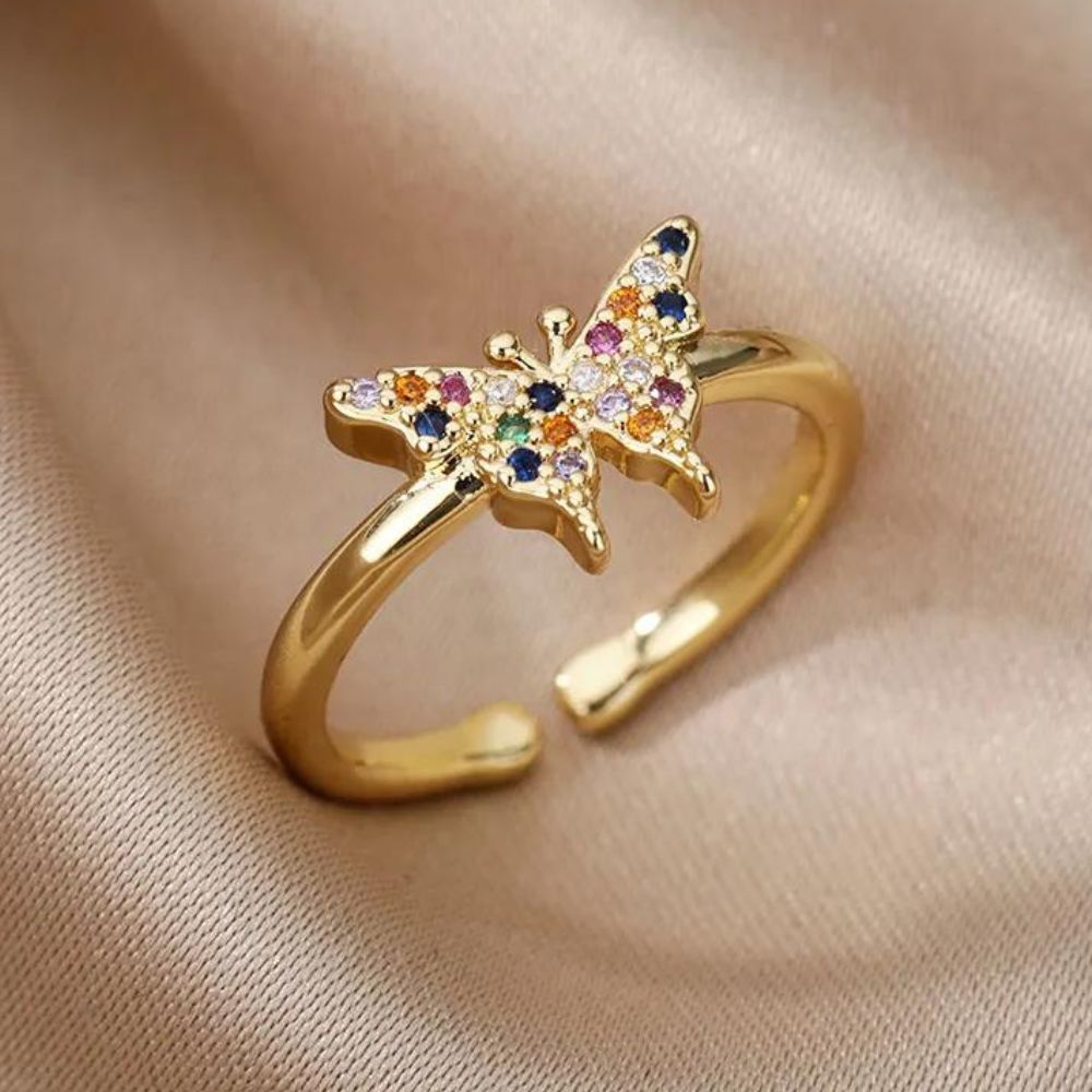 Bague Papillon Couleurs