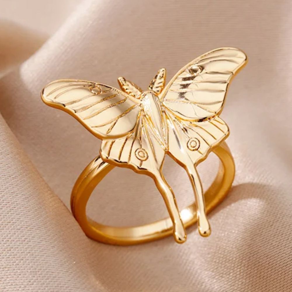 Bague Papillon Or