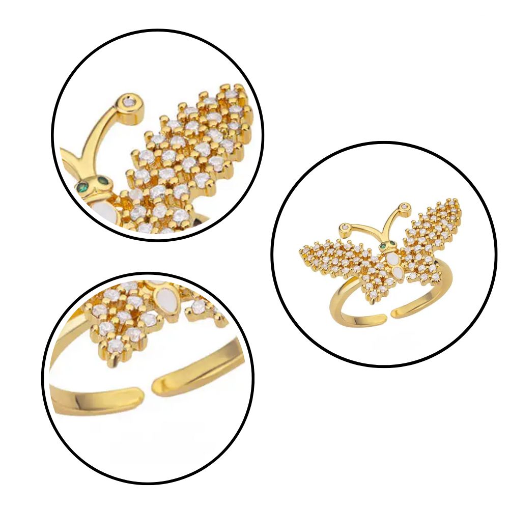 Bague Papillon femme et hommme