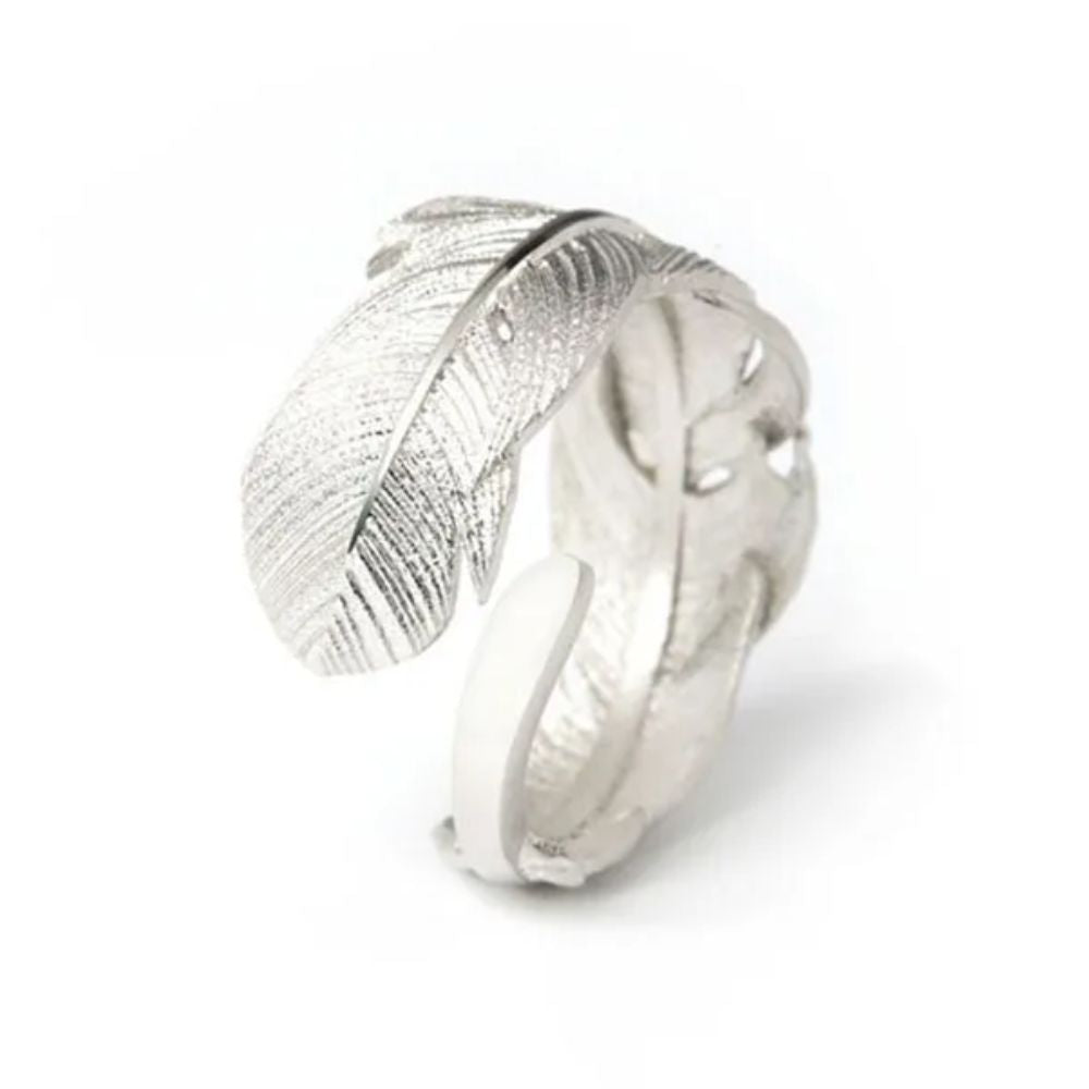 Bague Plume Ancienne