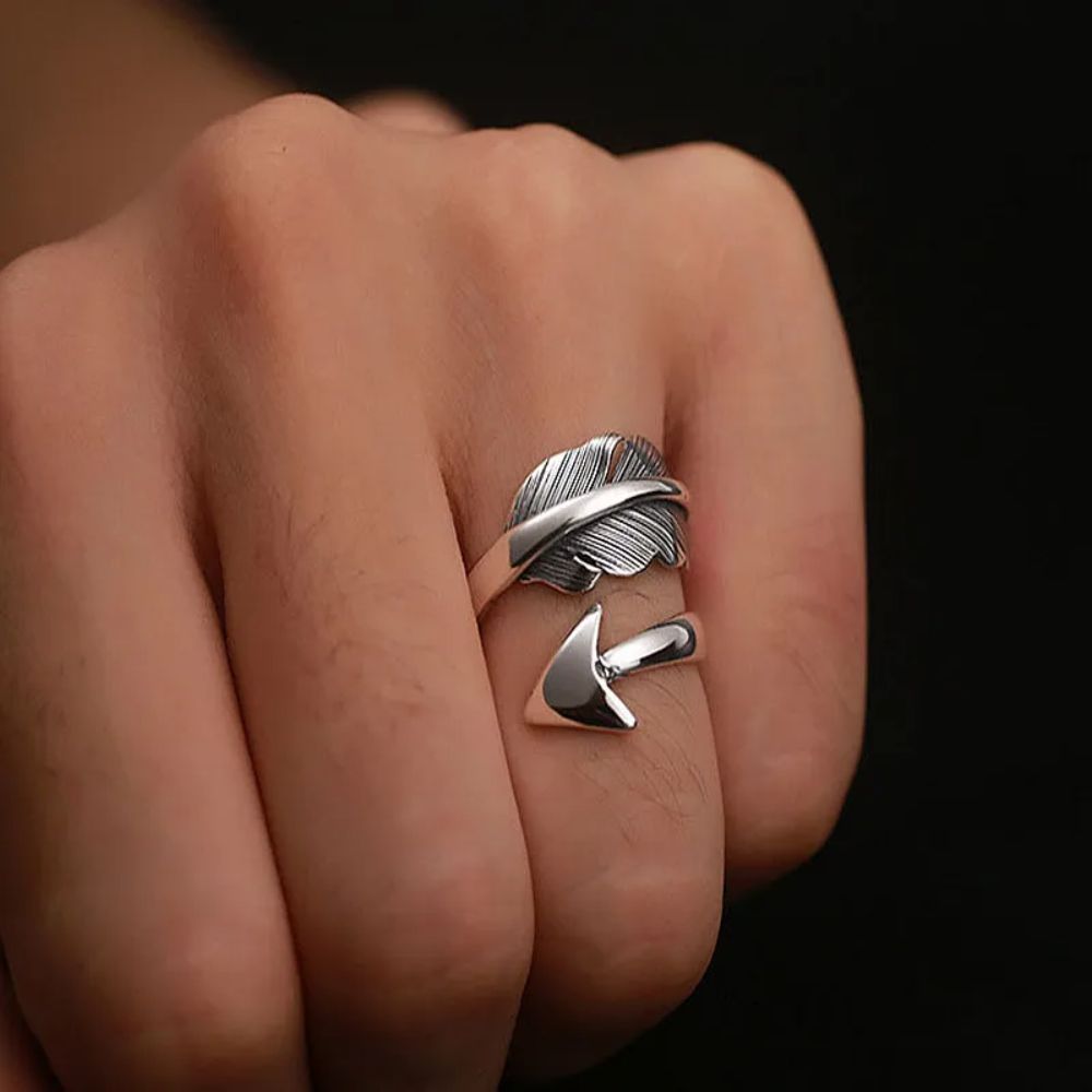 Bague Plume Flèche