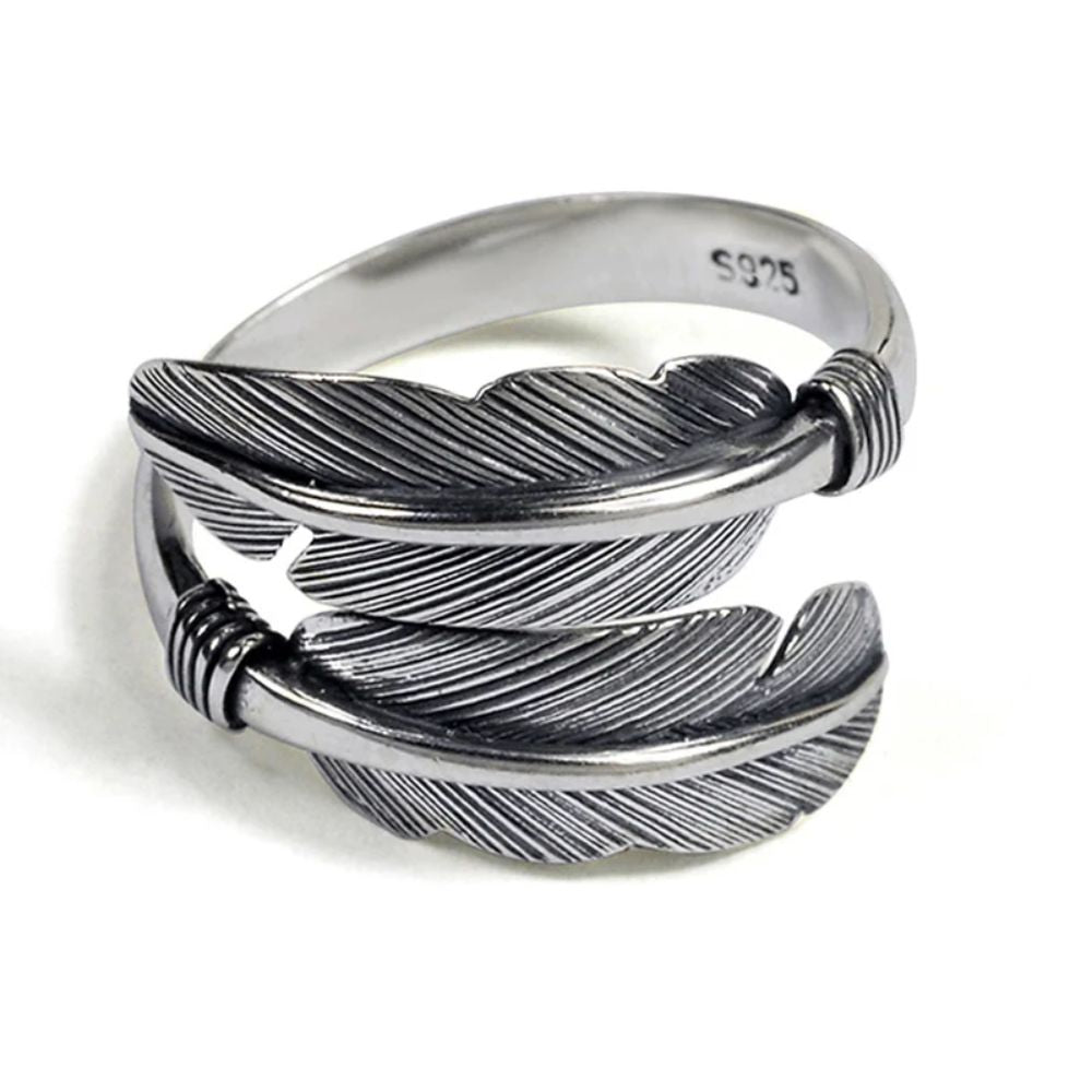 Bague 2 Plumes