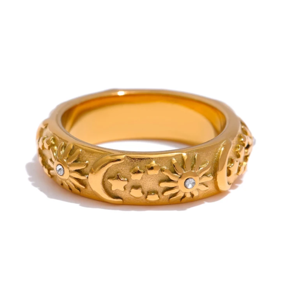 Bague Soleil Anneau