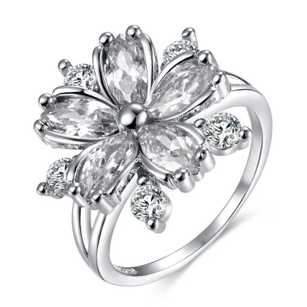 Bague Tendance Fleur