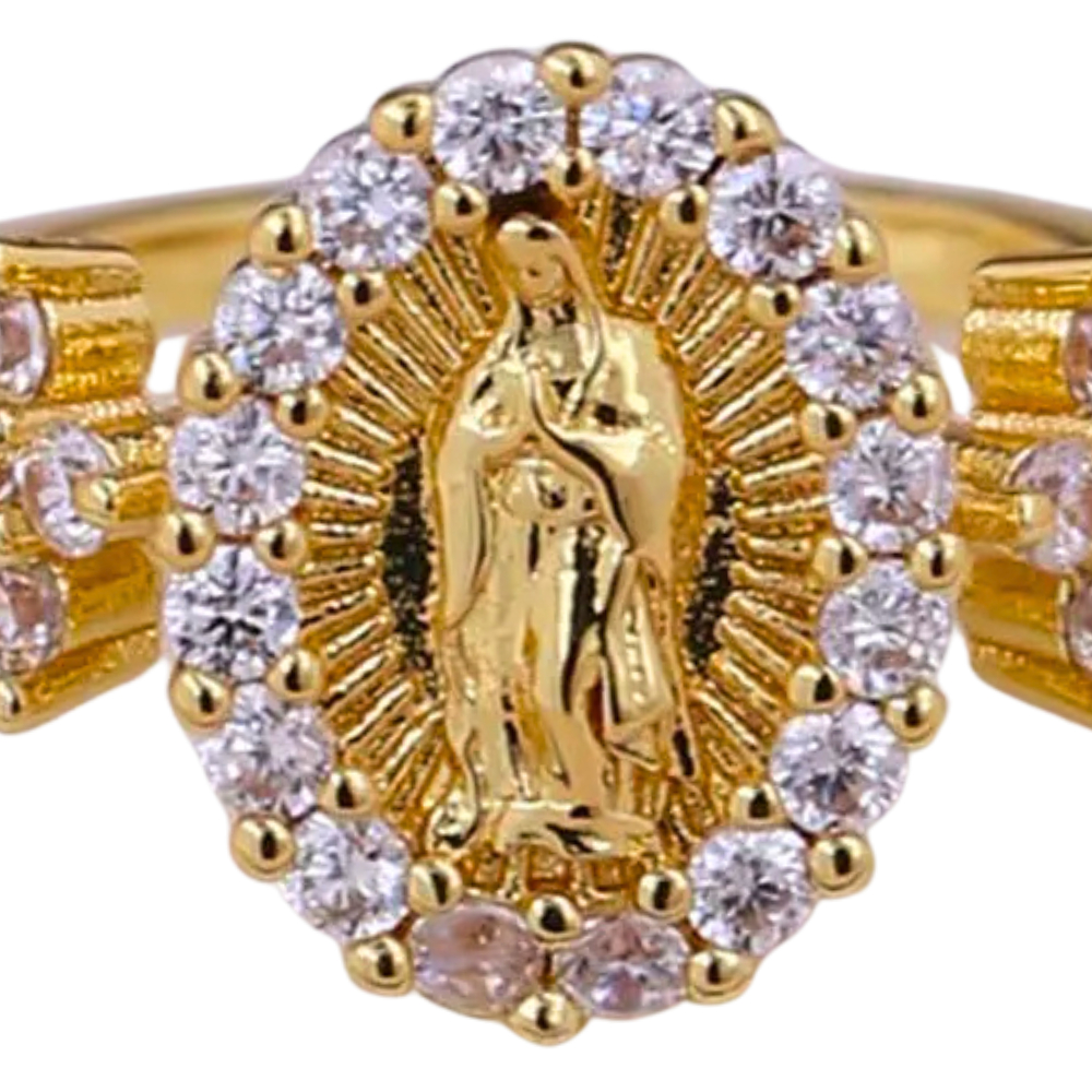 Bague Médaille Vierge Marie