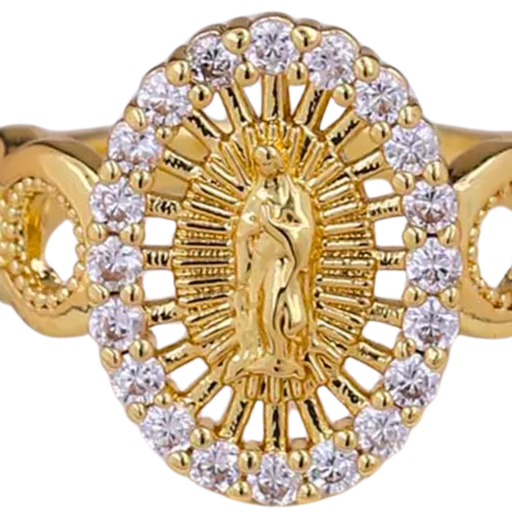 Bague Vierge Marie Or