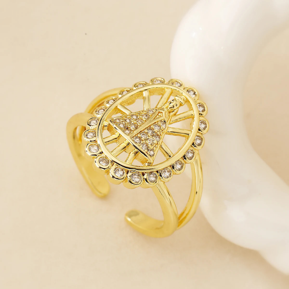 Bague Vierge Marie Religieuse