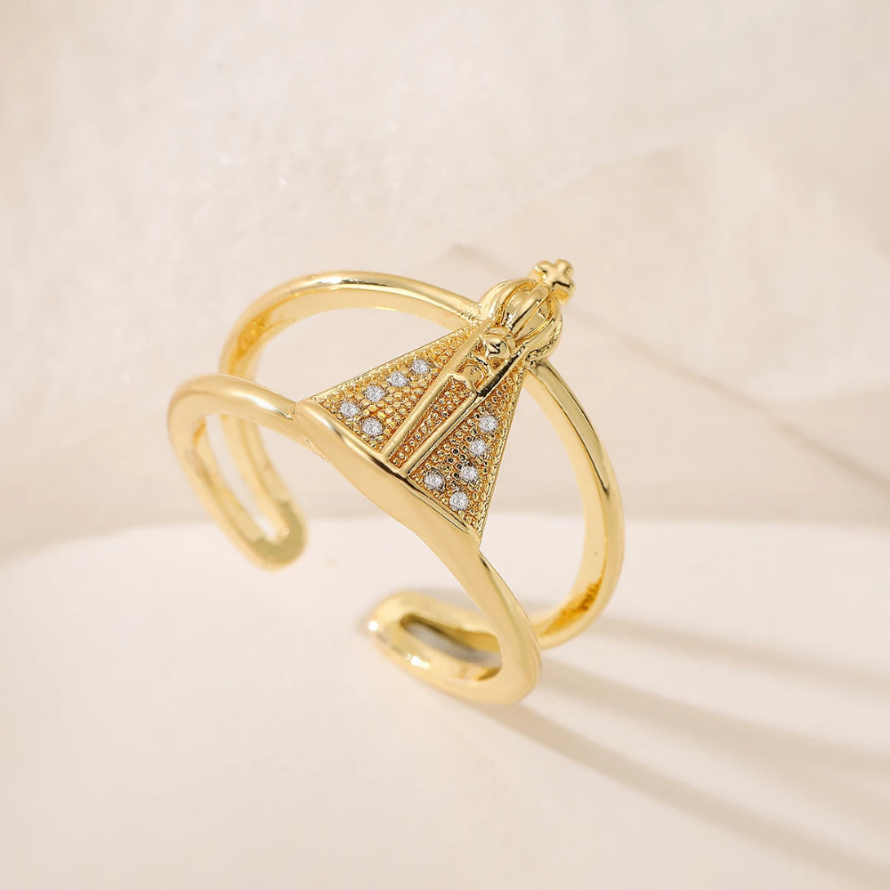 Bague Vierge Marie Prière