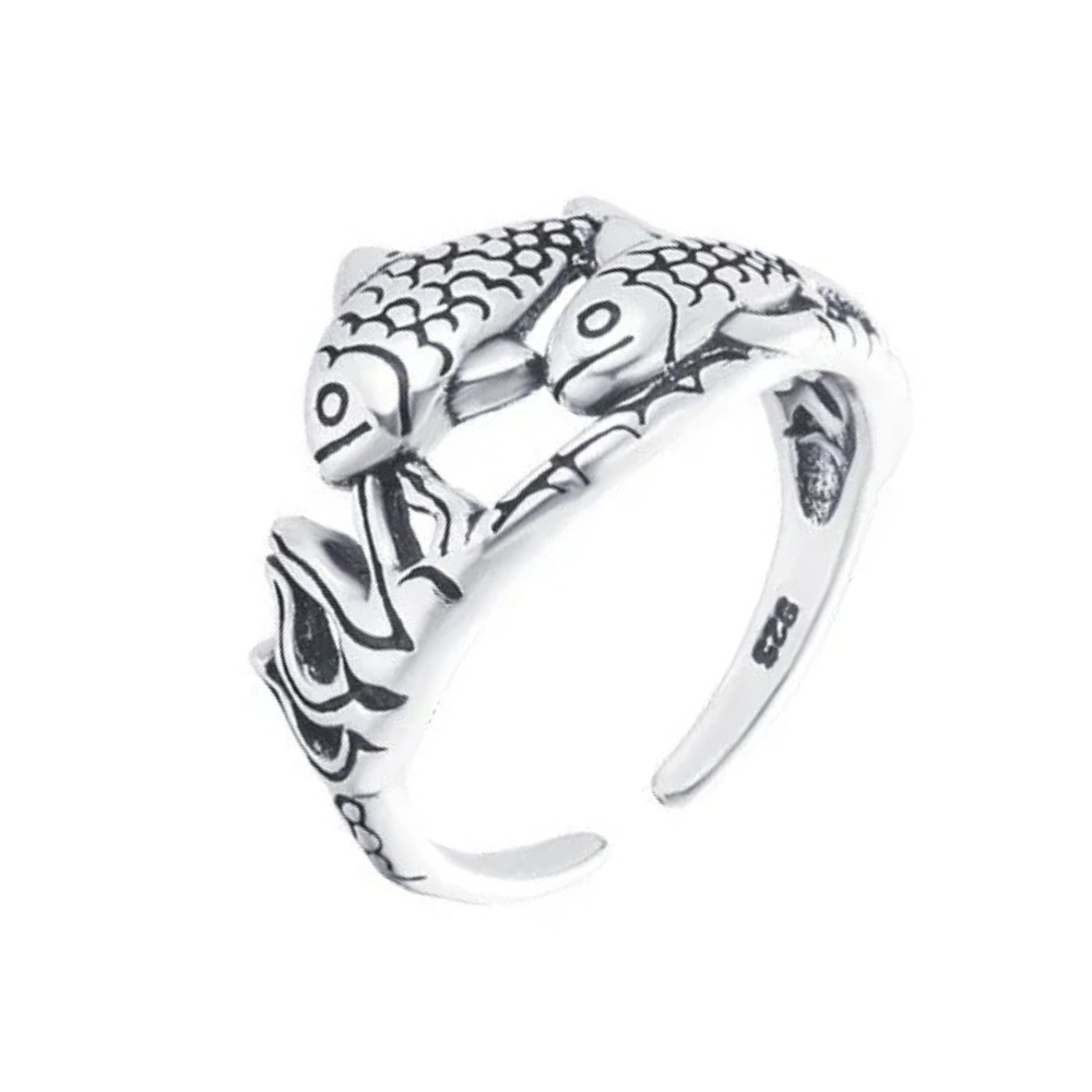 Bague Deux Poissons