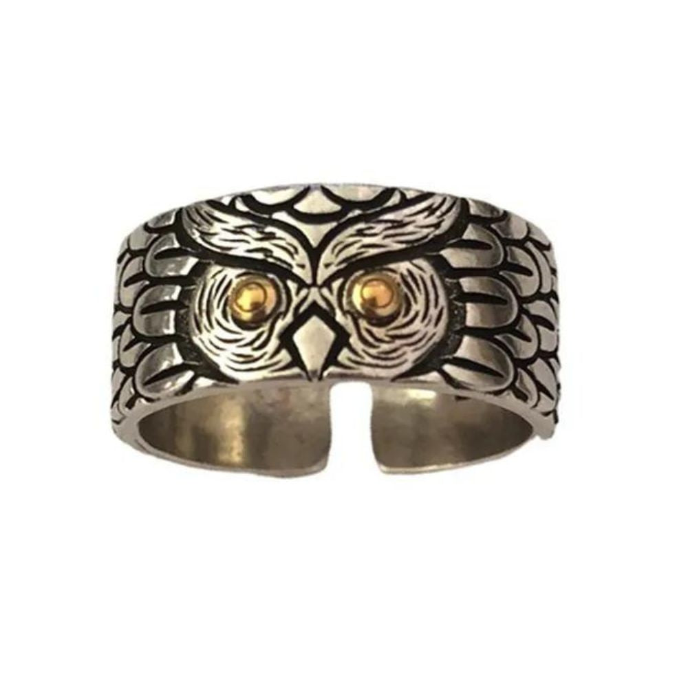 bague anneau hibou
