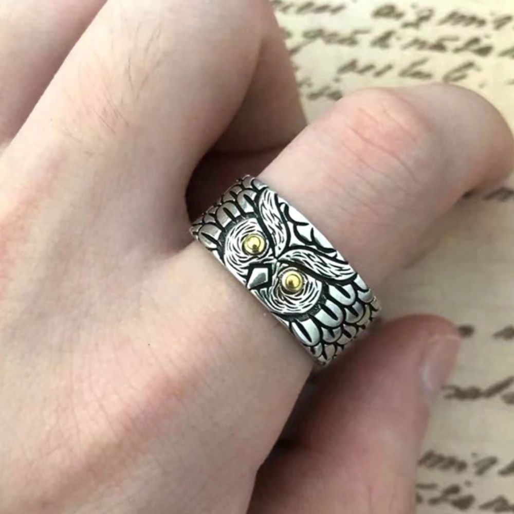 bague anneau large pour homme