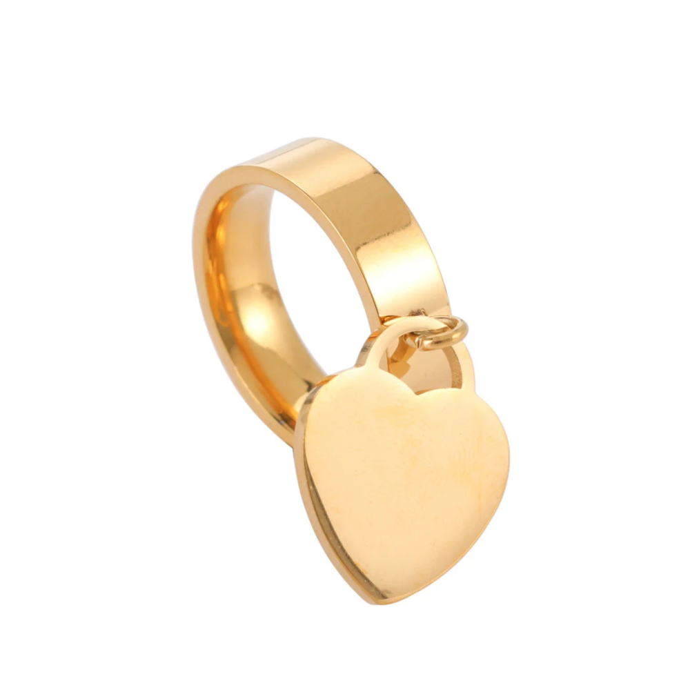 Bague Cœur Charm Femme