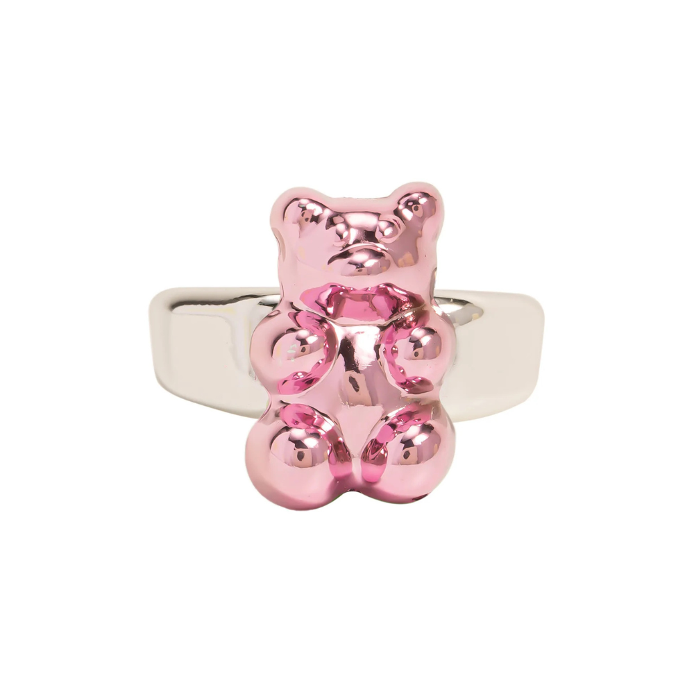 Bague Ourson rose