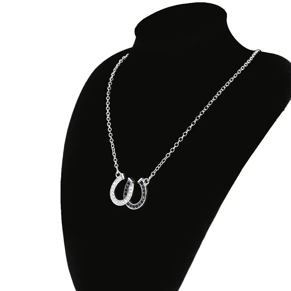Collier Double Fer à Cheval femme