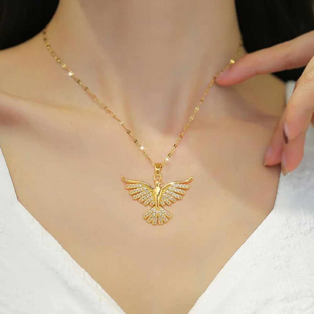 Collier Phœnix Or