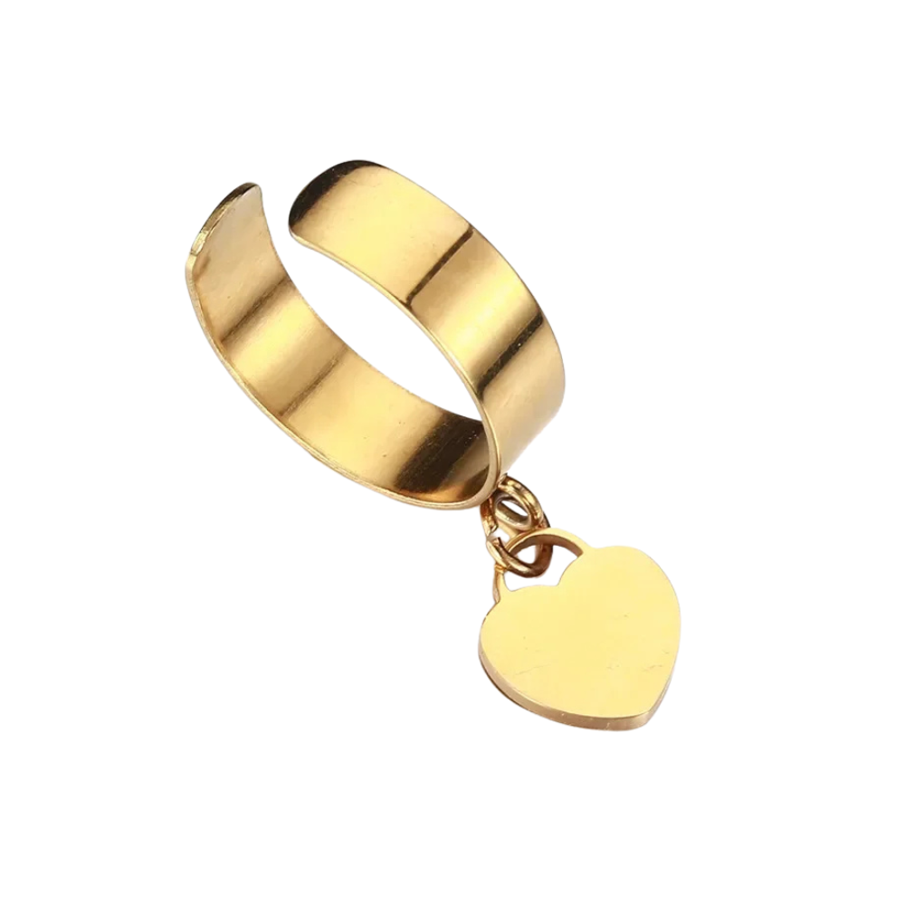 Bague Cœur Breloque
