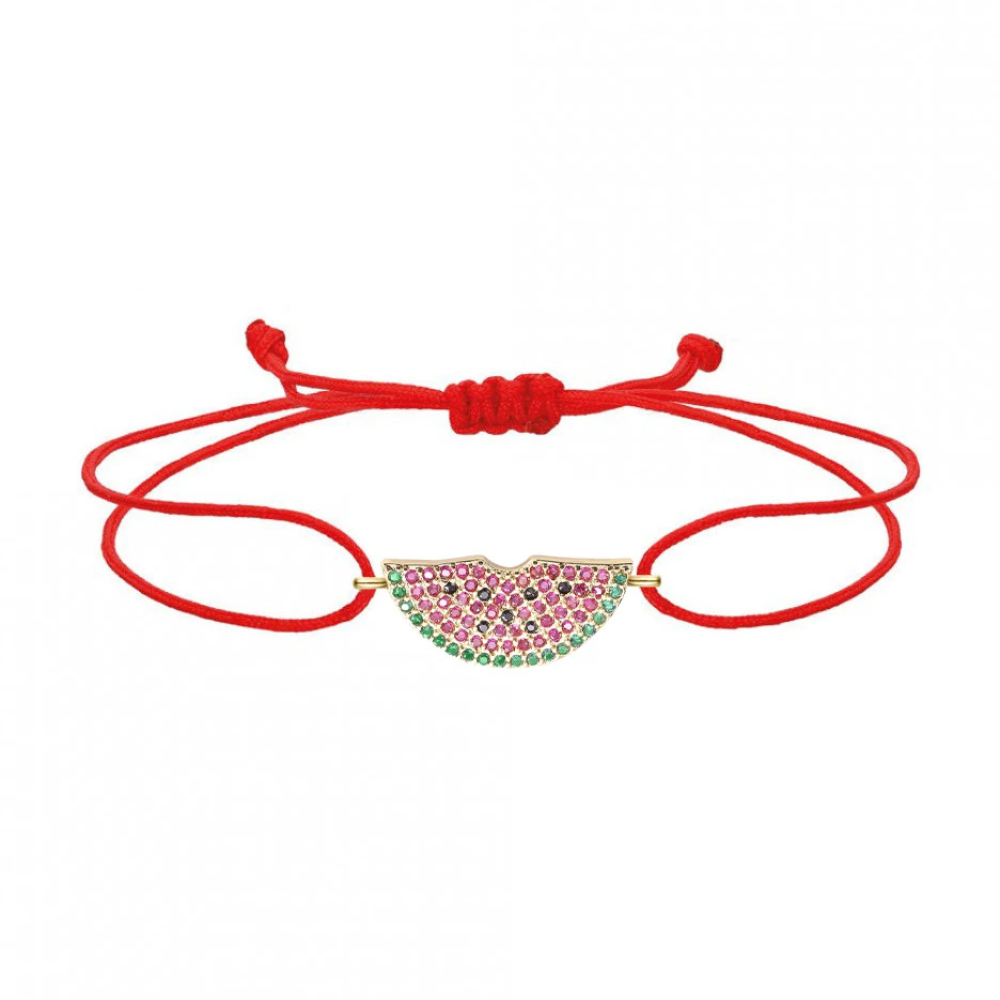Bracelet Pastèque rouge