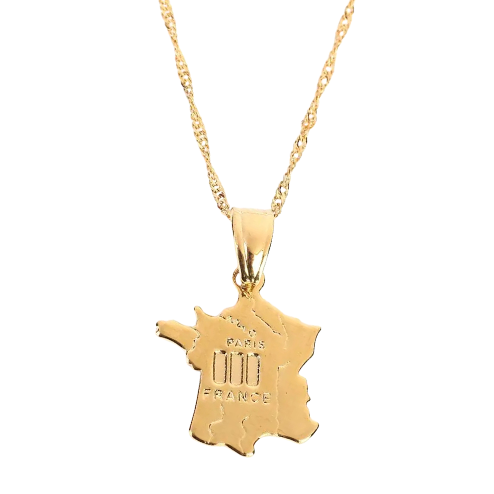 Pendentif France Or