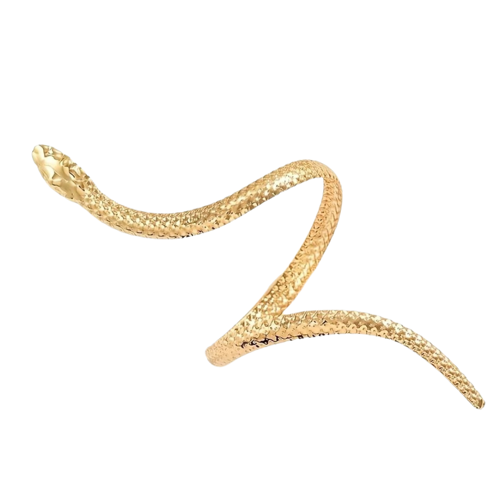 Bracelet de Bras Serpent Doré