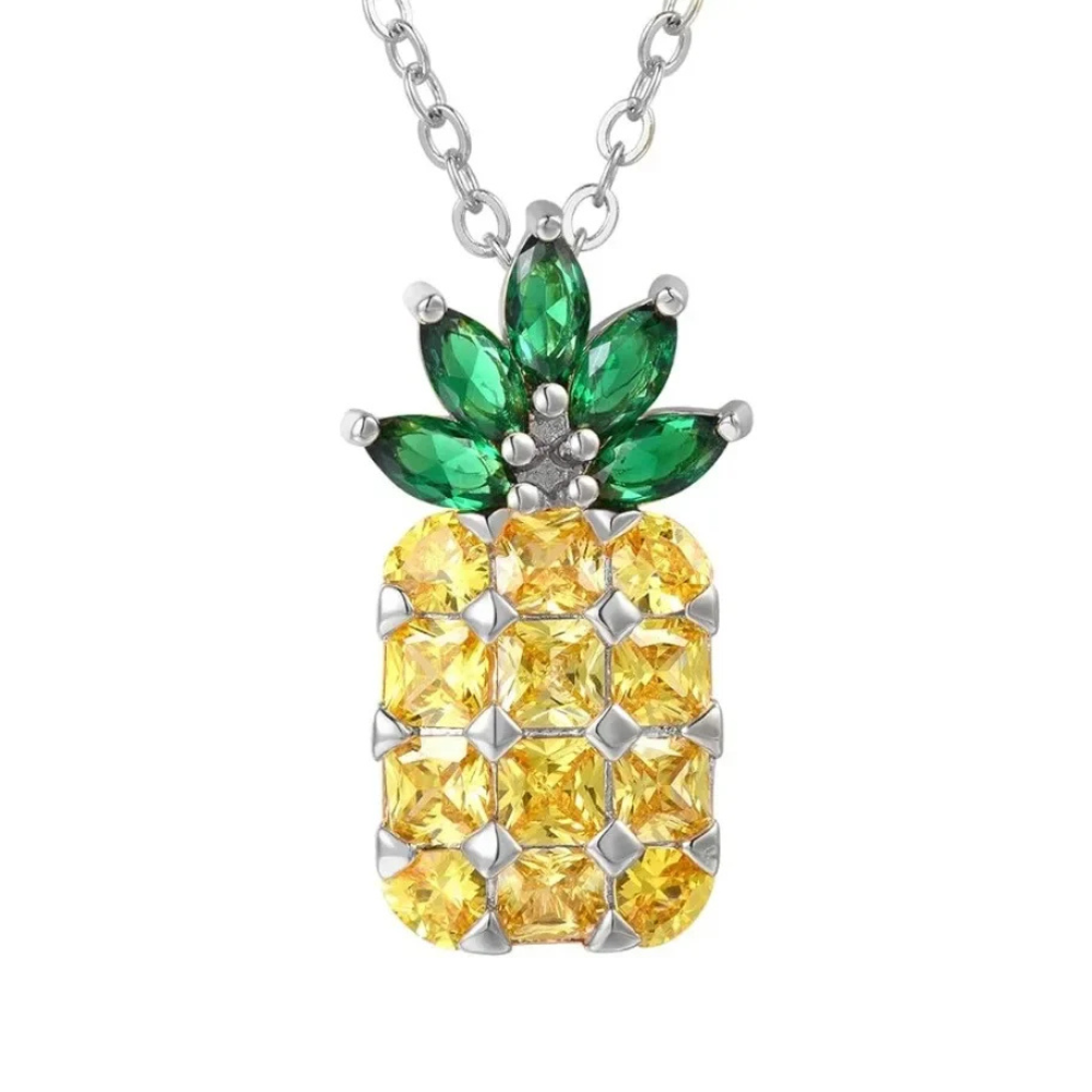 Collier Ananas Long