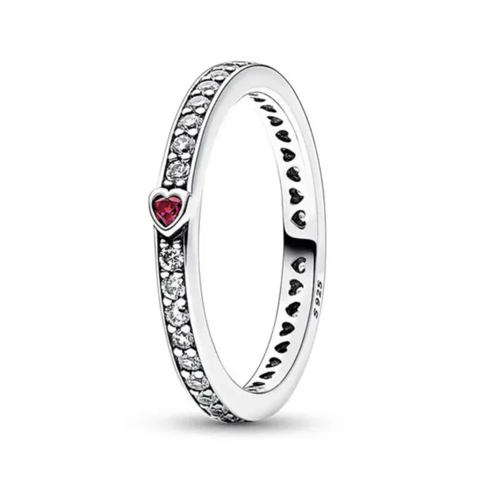 Bague Argent Petit Coeur