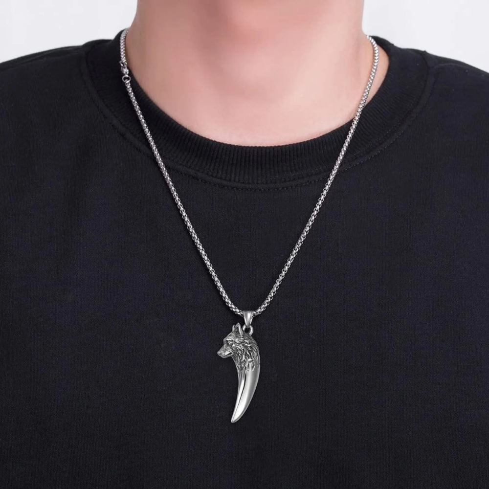 Collier Dent de Loup Homme