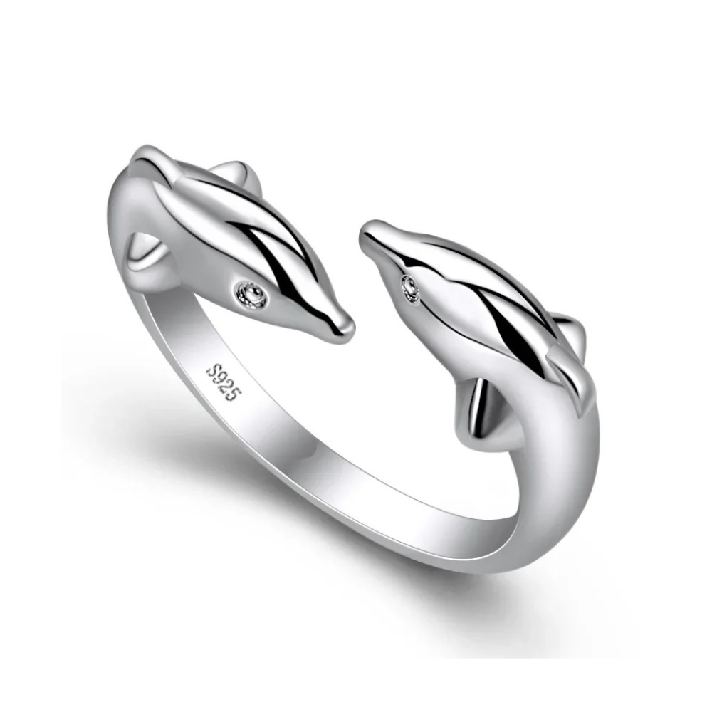 Bague Dauphin Argent