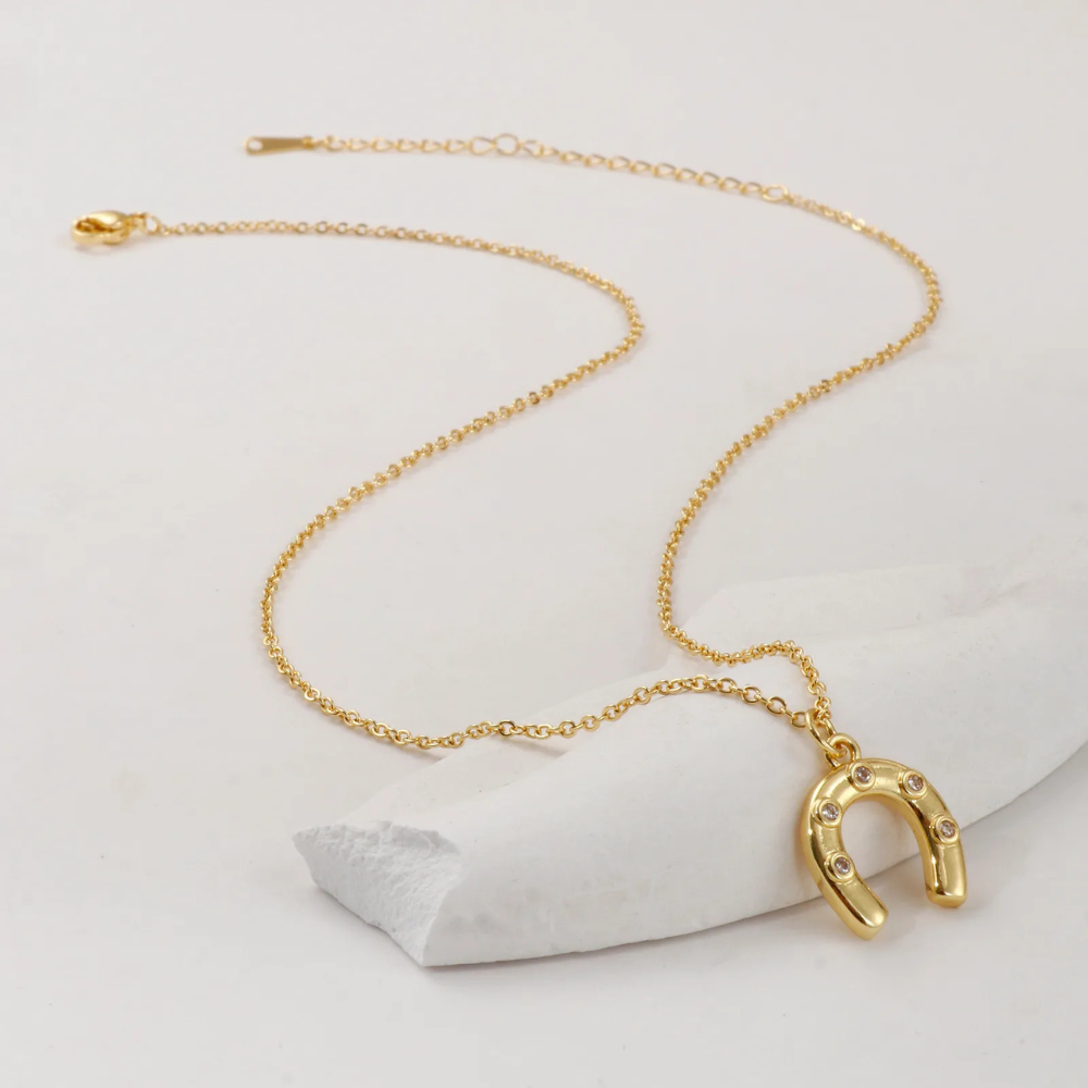 Collier Fer à Cheval Or femme