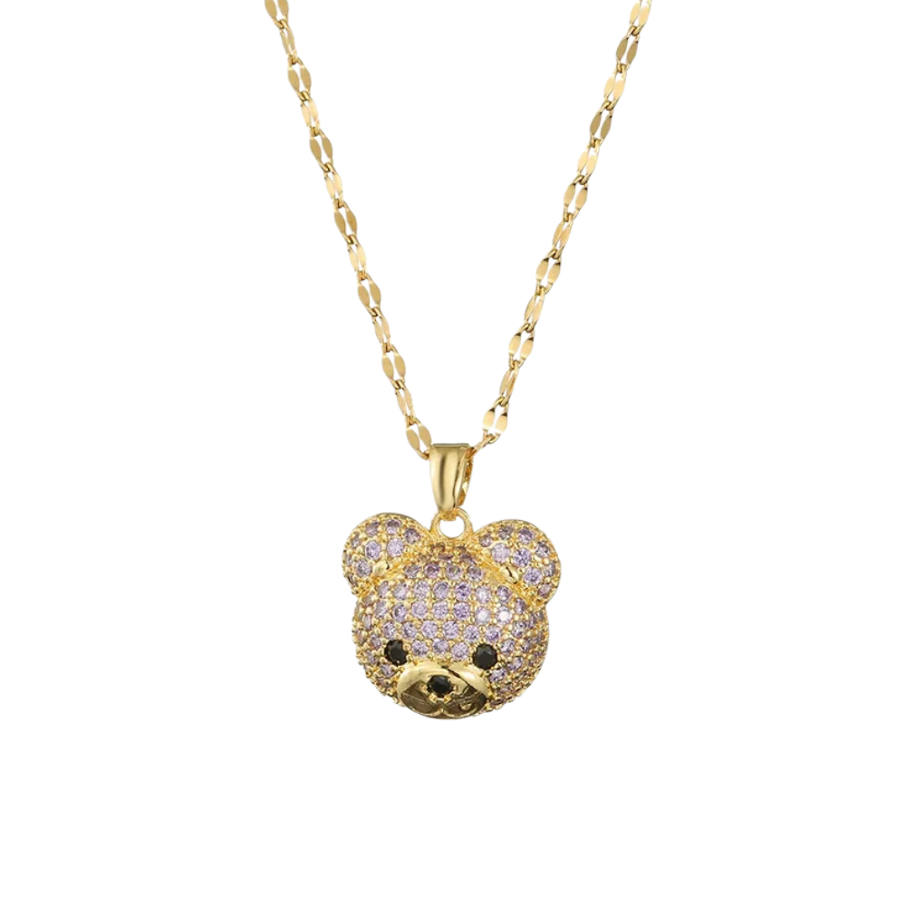 Pendentif Tête Ourson