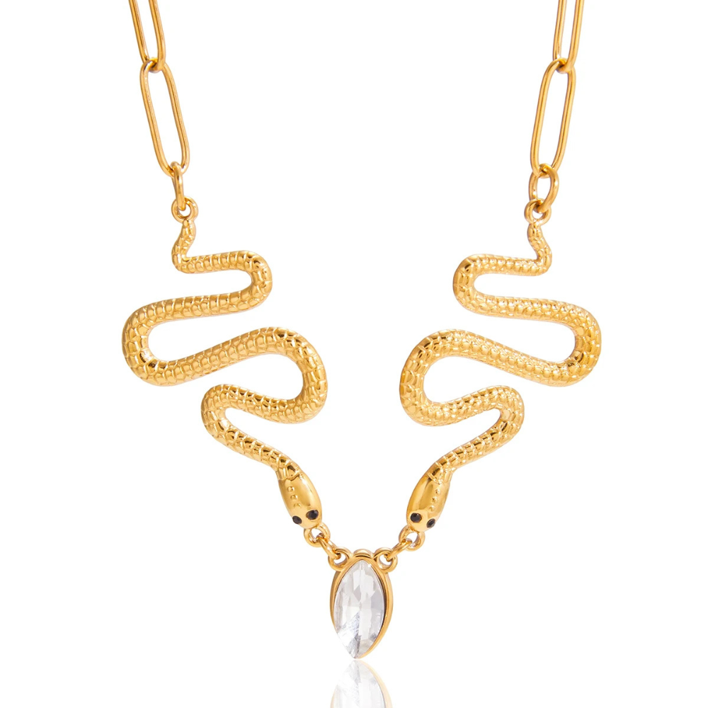 Collier Serpent Diamant