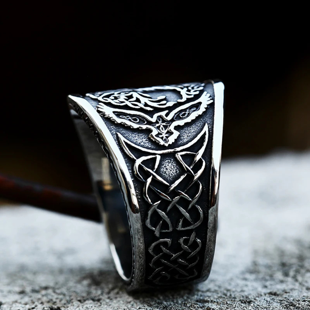 Bague Arbre de Vie aigle