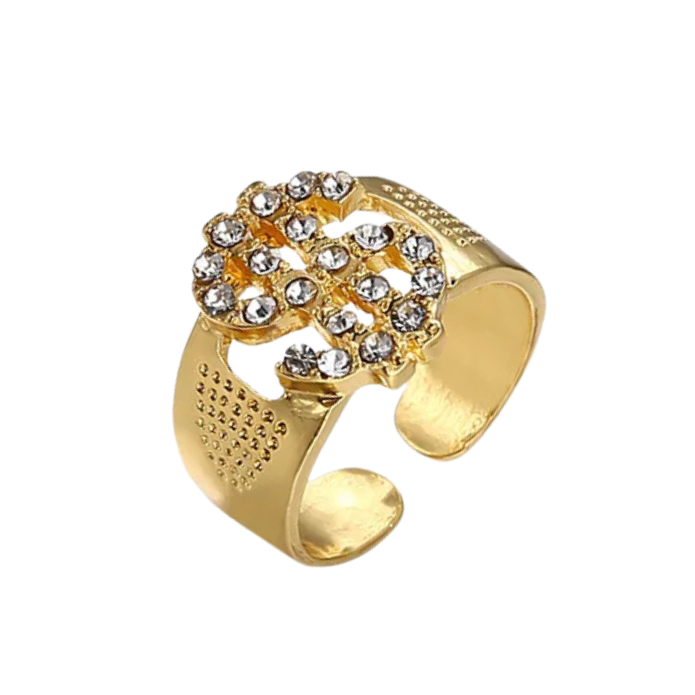 Bague Dollar Or