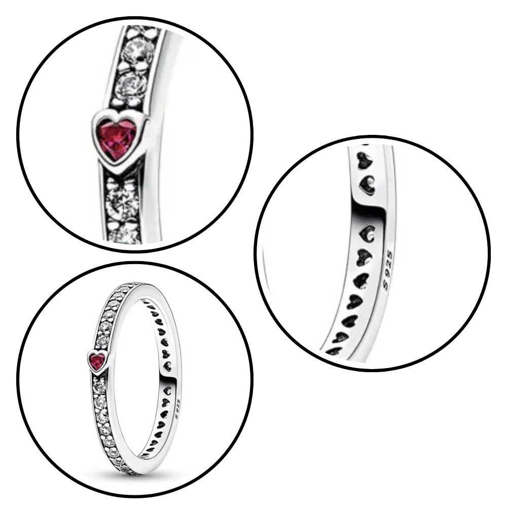 Bague Argent Petit Cœur