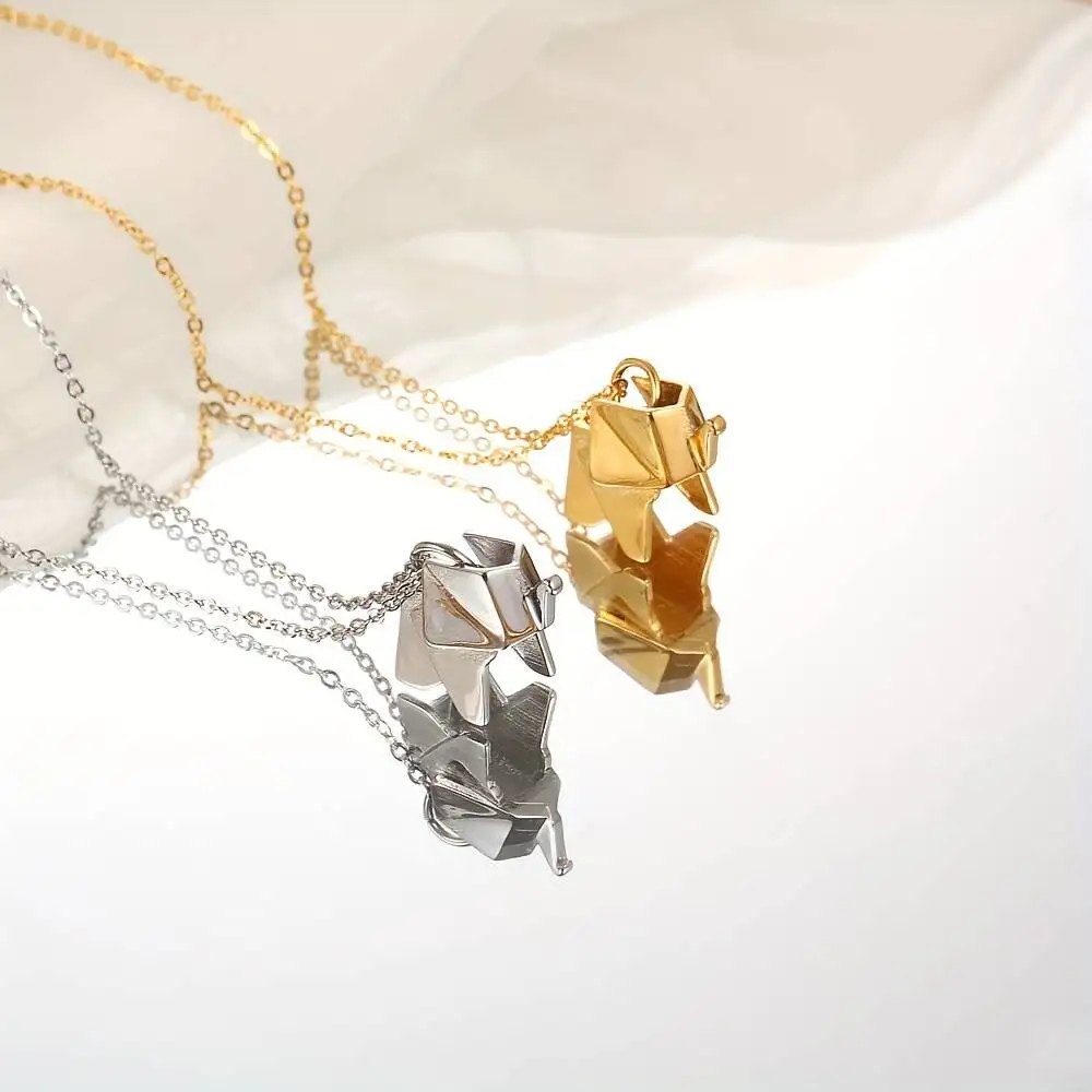 Collier Éléphant papier